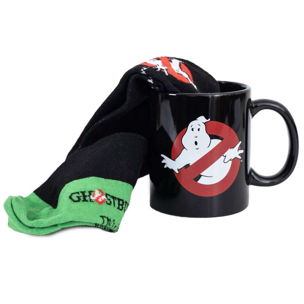 Ghostbusters Logo Mug and Sock Set