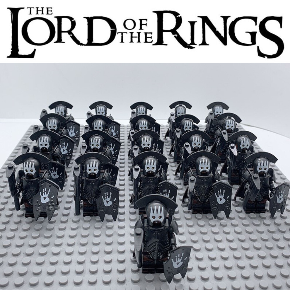 (21PCS orc commander) 21PCS Lord Of The Rings Minifigures Fit Lego Kid Toys