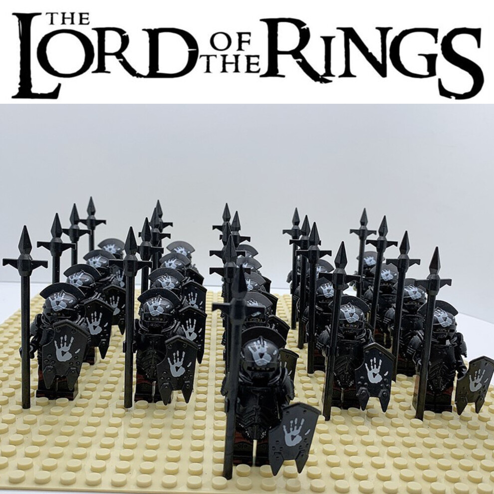 Bonxaif (21Pcs Orc Heavy Pike) 21Pcs Lord Of The Rings Minifigures Fit Lego Kid Toys