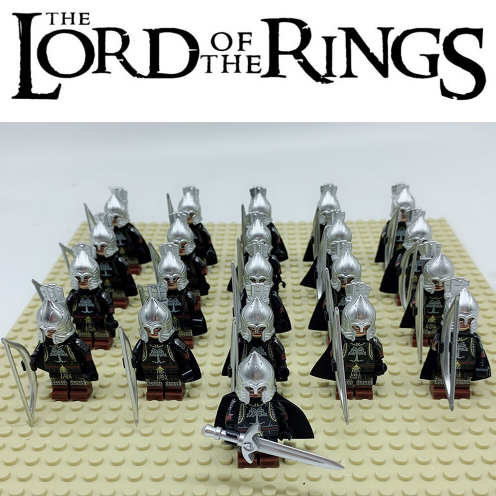 Bonxaif (21Pcs Archer) 21Pcs Lord Of The Rings Minifigures Fit Lego Kid Toys