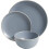 Gibson Home Rockaway Round Stoneware Dinnerware Set, 2