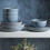 Gibson Home Rockaway Round Stoneware Dinnerware Set, 4
