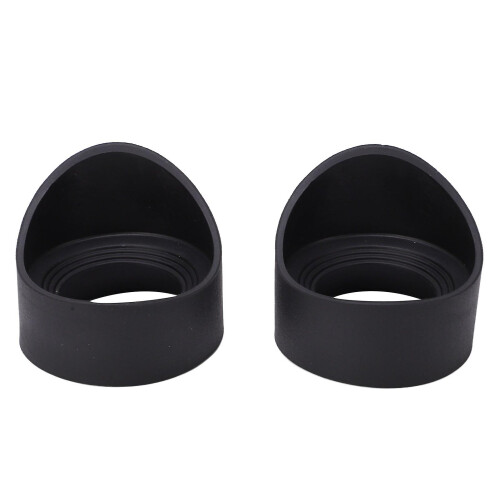 2pcs Microscopes Rubber Eyecups Professional Collapsible Eyepiece Eyeshields For Protecting Eyes