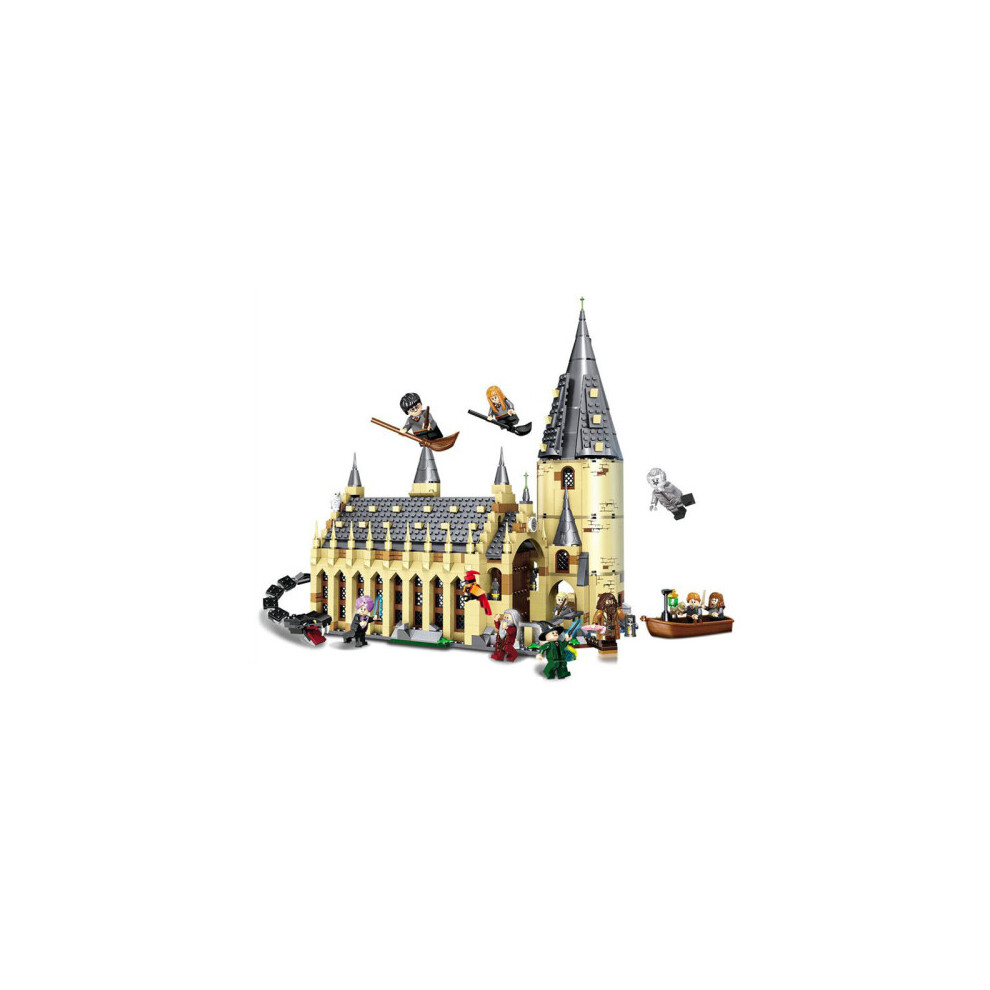 (Opp bag packaging) Gift for Harry Potter Fans Hogwarts Great Hall Castle Toy Building Set