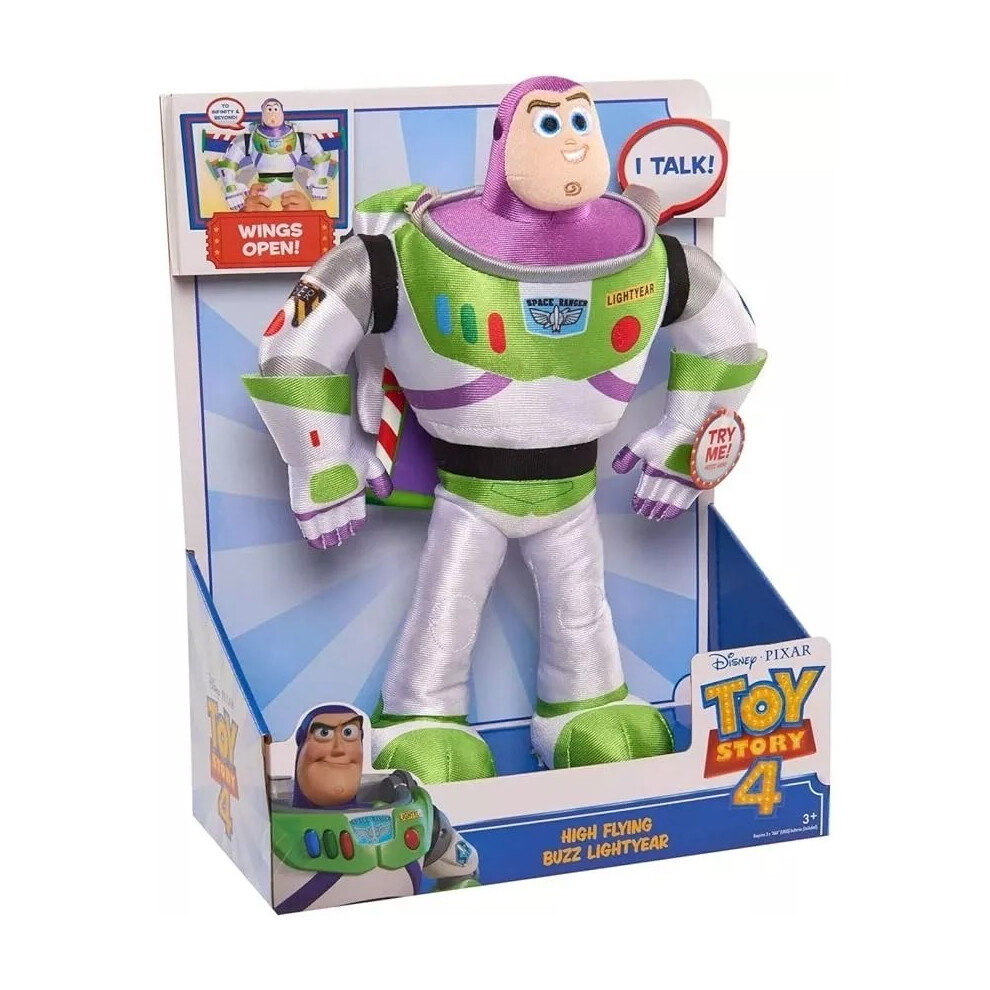 Toy Story 4 Real Walking Talking Buzz Lightyear Action Figure