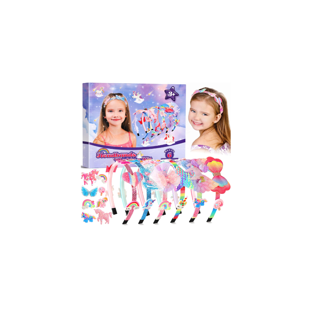 Unicorn Pourbibi Headband Making Kit For Girls
