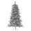 Premium 7ft Snowy Pine Christmas Tree - Pre-Lit With  White 1273 Branch Tips 1