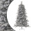 Premium 7ft Snowy Pine Christmas Tree - Pre-Lit With  White 1273 Branch Tips 2
