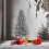 Premium 7ft Snowy Pine Christmas Tree - Pre-Lit With  White 1273 Branch Tips 10