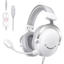 3.5mm/USB Gaming Headset for XBOX,PC,PS4/PS5,7.1 Surround Sound Wired Headphones with Soft Earmuffs,Volume Control,Detachable Microphone