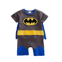(Batman, 3-6 Months) 3-24 Months Baby Superhero Romper Short/long Sleeve Jumpsuit Costume