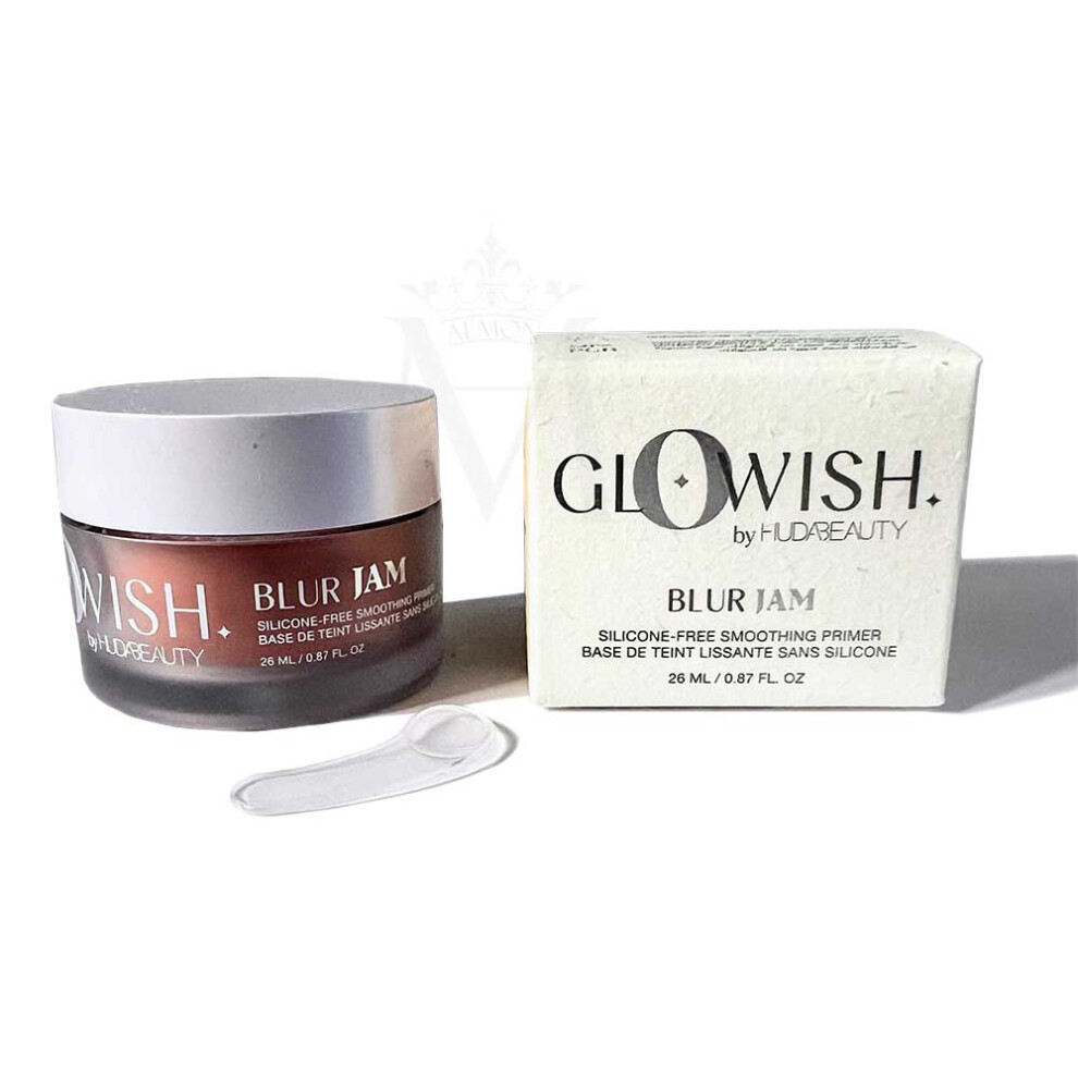 Huda Beauty GloWish Blur Jam Silicone-Free Smoothing Primer