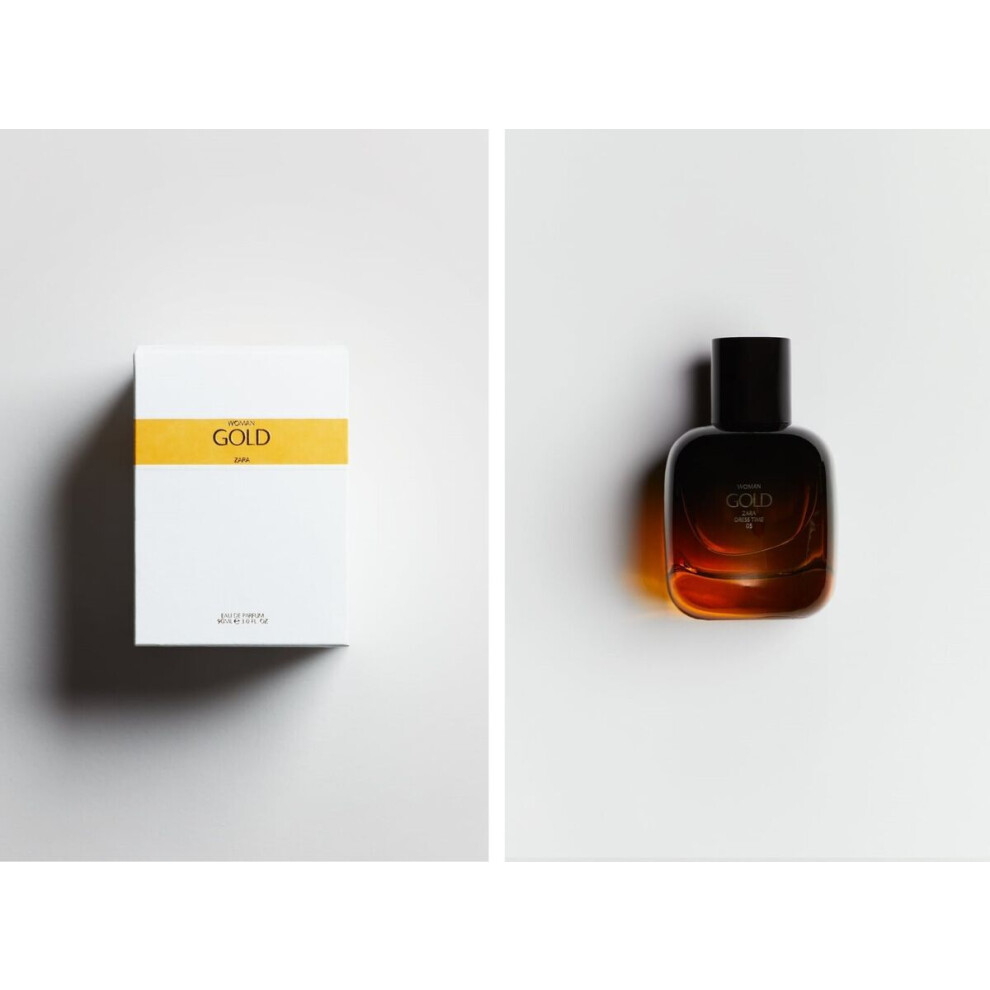 Zara Gold Woman 90Ml 3.04Oz Eau De Parfum Fragrance Woman Brand New