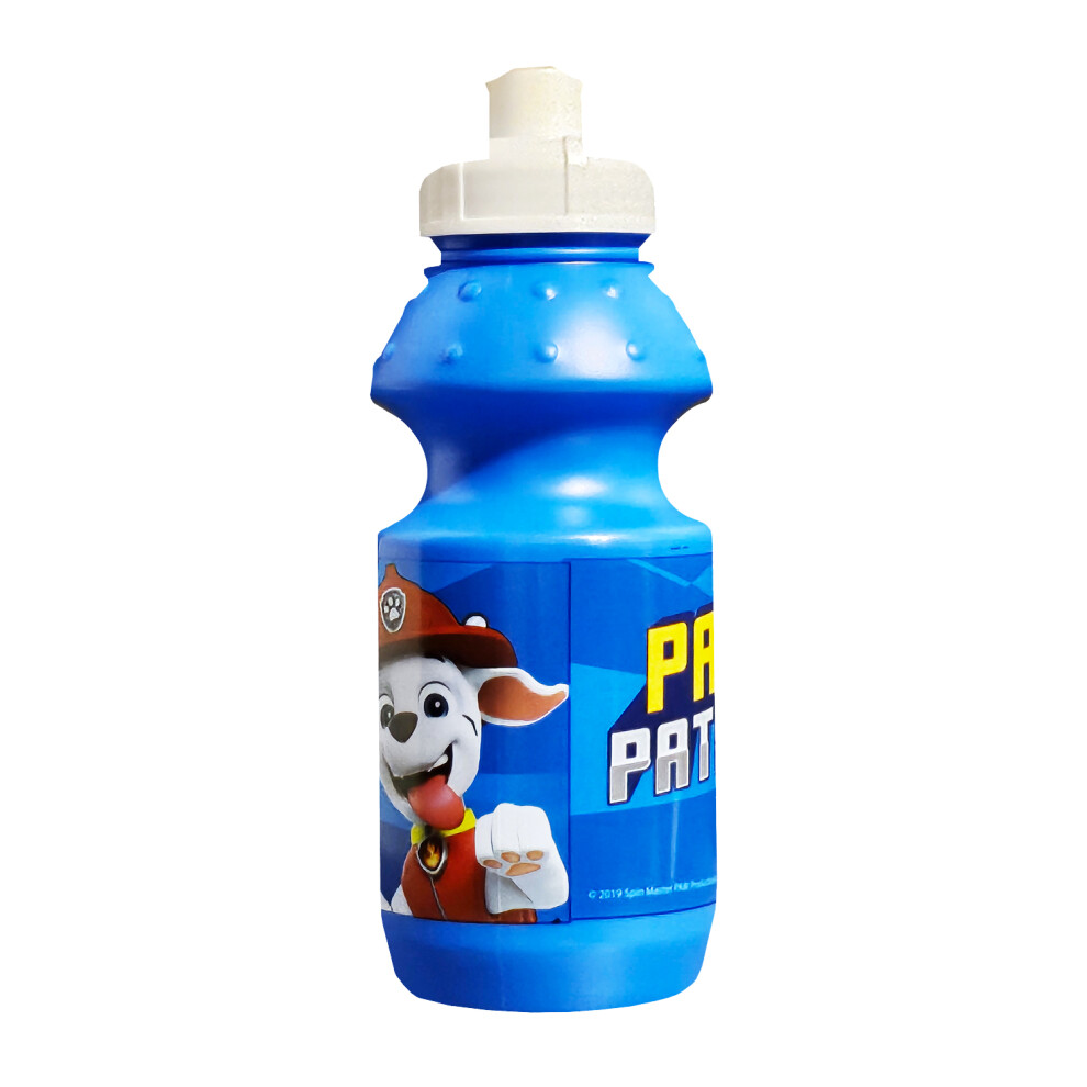 Paw Patrol Blue Plastic Sports Cap Water Drinks Bottle