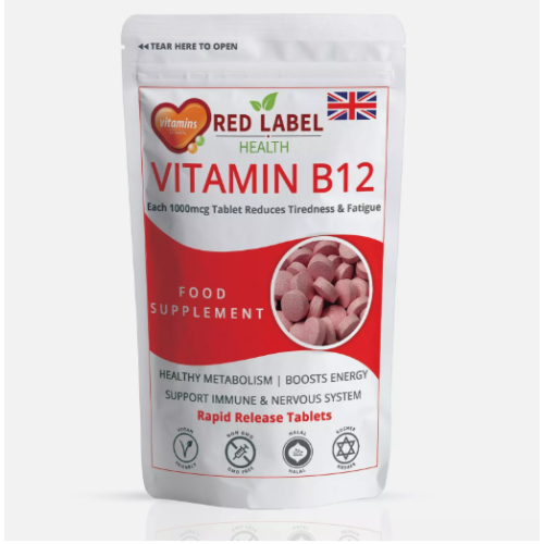 Vitamin B12 Methylcobalamin 1000mcg 360 Tablets