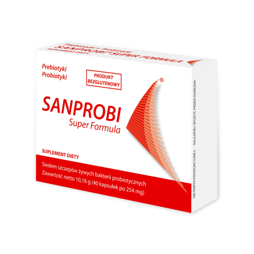 SANPROBI SANPROBI SUPER FORMULA PROBIOTICS & PREBIOTICS 40 CAPSULES