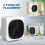 Homcom HOMCOM 4kg 800W Vented Tumble Dryer with Deodorize, Smart Mode, White 7