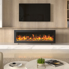 40 Inch 1800W Modern Electric Fireplace with Remote Control