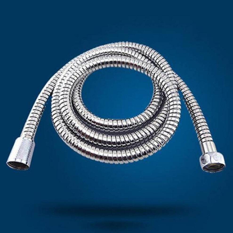 1.5M Flexible Stainless Steel Bathroom Bath Shower Water Hose Pipe Soft Tube