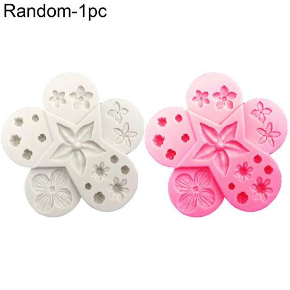 Flower Leaf Kitchen Pastry Baking Cake Mold Decorative Fondant Chocolate Tool