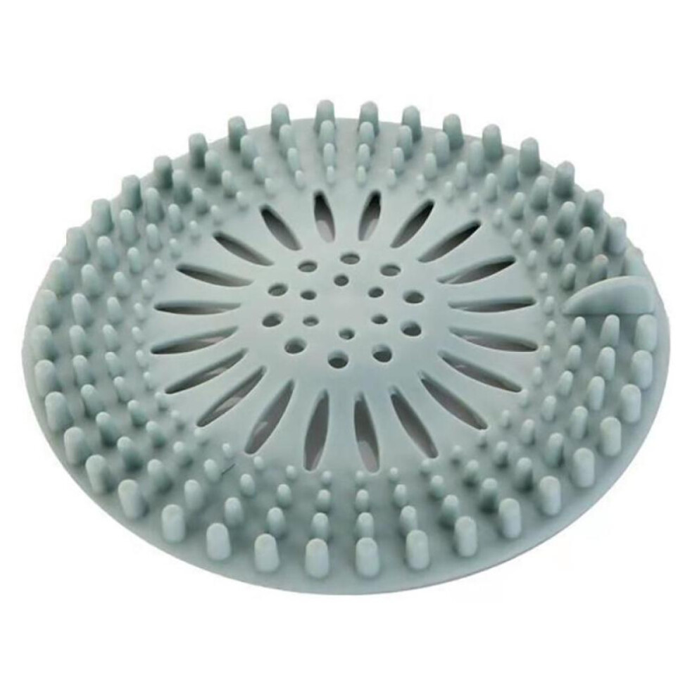 (Blue) Sink Filter Floor Water Drain Plug Shower Trap Covers Hair Catcher Stopper Sink Strainer Kitchen Accessories