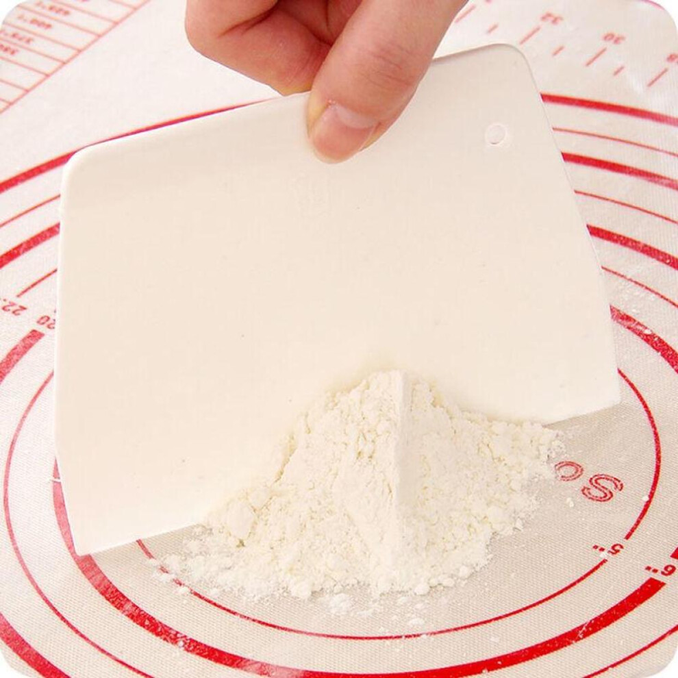 Kitchen Dough Scraper Pastry Cutter Bench Board Knife Baking Cake Tools