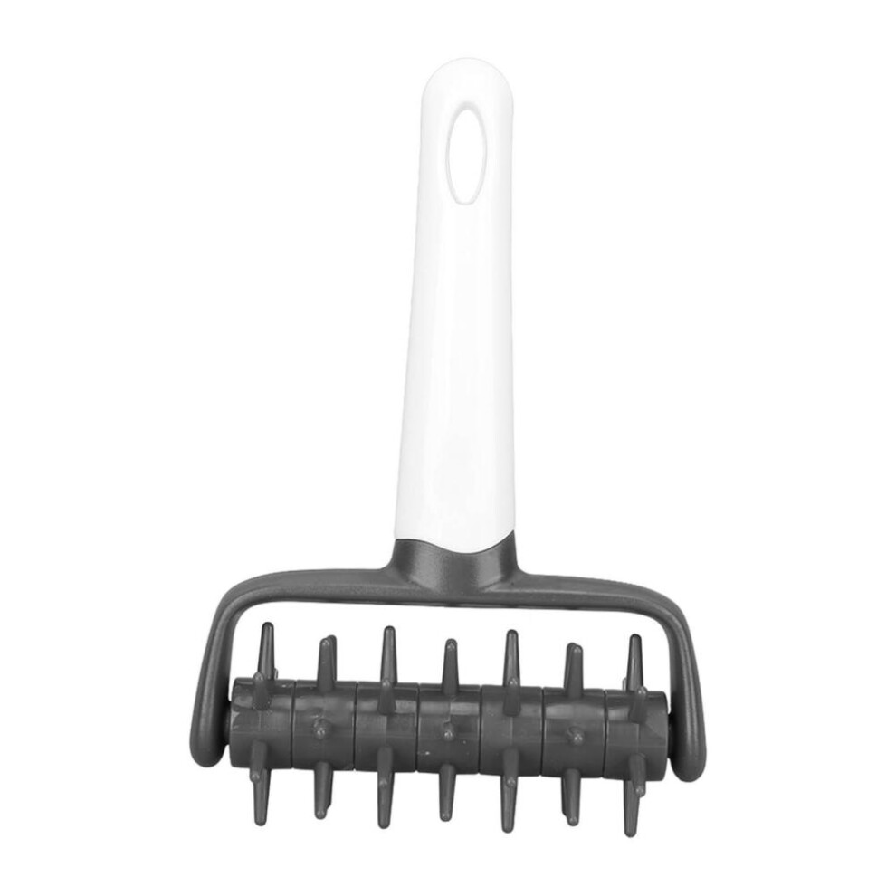 (Black) Pizza Dough Docker Roller Prevent Blistering Dense Pizza Docking Tool With Spikes For Home Kitchen