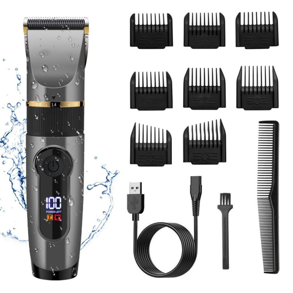Mens Hair Clipper Corded Hair Clipper Hair Cutting Kit Pro Hair Clippers for Men