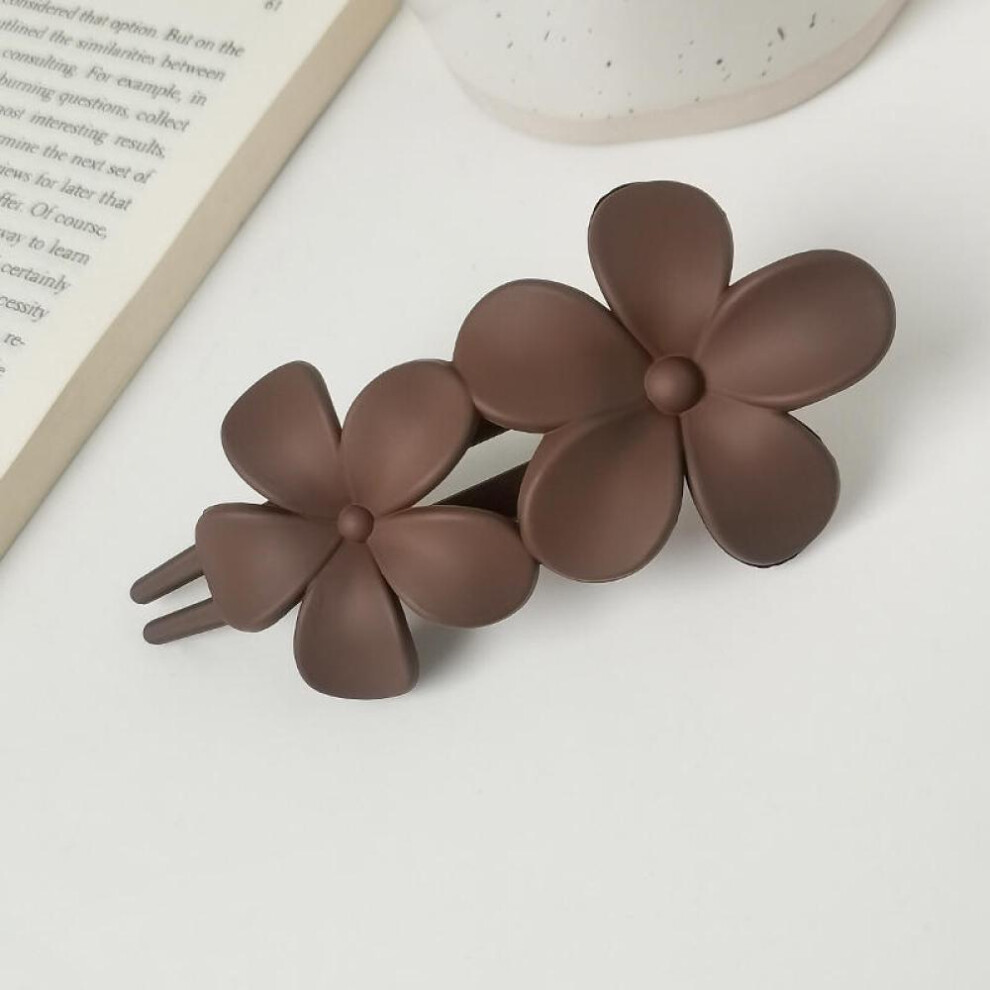 Fashion Charm Flower Hair Claw Clips Acrylic Hairpins Hair Clip for Women Girls Hair Accessories