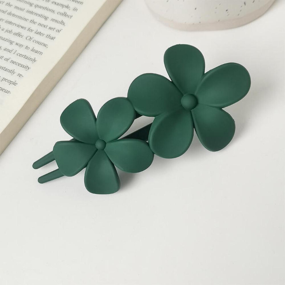 Acrylic Flower Hair Clips For Women