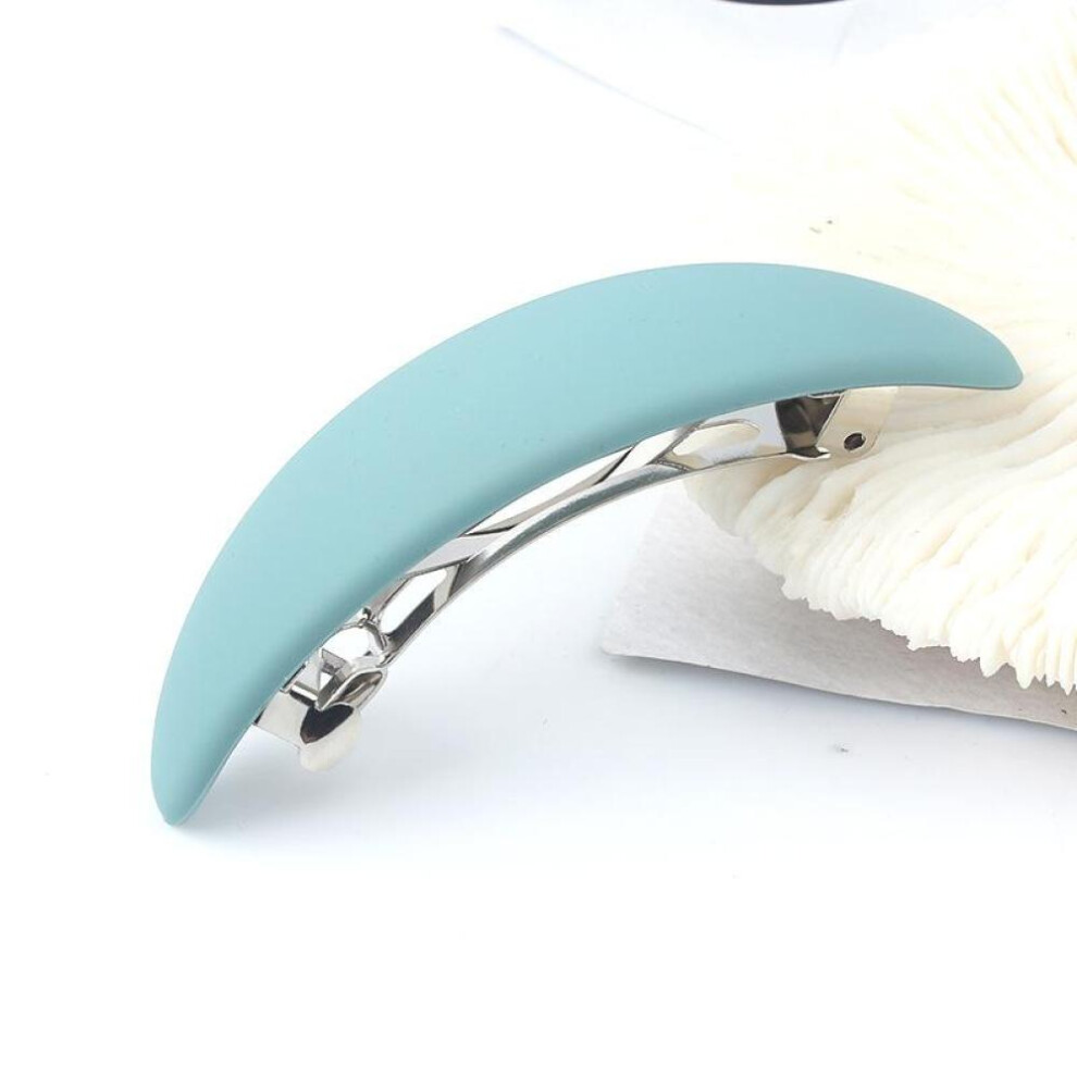 Fashion Matte Geometric Hair Clip Elegant Women Barrettes Hairpins Ponytail Holder Hairgrips Girls Hair Accessories Styling Tool