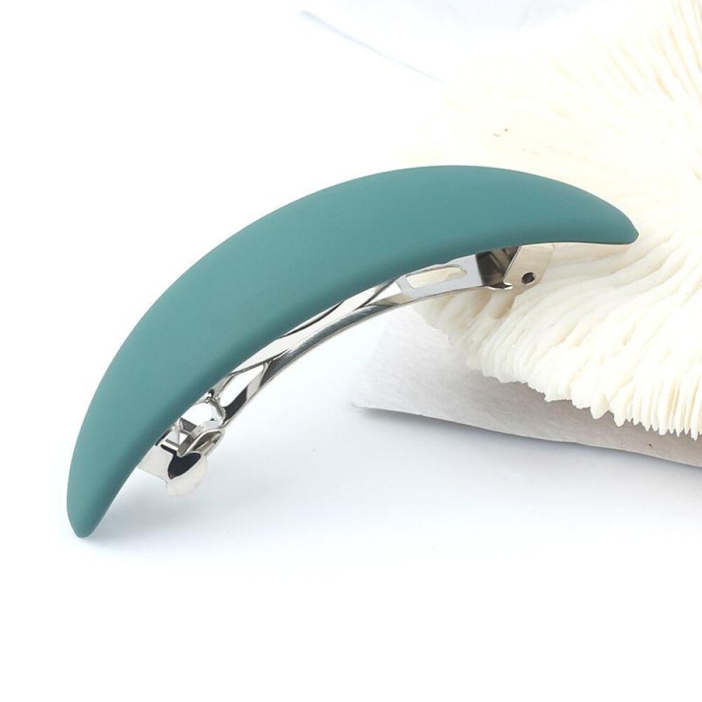 Fashion Matte Geometric Hair Clip Elegant Women Barrettes Hairpins Ponytail Holder Hairgrips Girls Hair Accessories Styling Tool