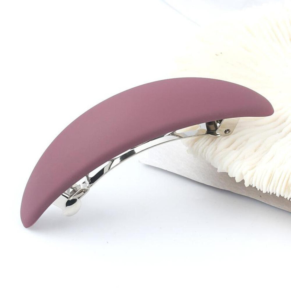 Fashion Matte Geometric Hair Clip Elegant Women Barrettes Hairpins Ponytail Holder Hairgrips Girls Hair Accessories Styling Tool