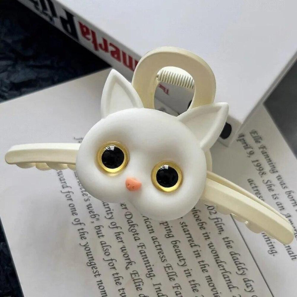 Cartoon Cat Hairpin for Women Black White Design Hair Clips Fashion Cute Claws Clip Fashion Hair Accessories Girls Gift