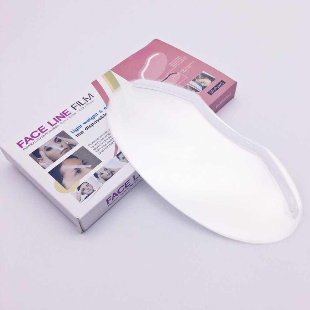 (50pcs/set) Disposable Makeup Face Shields For Salon