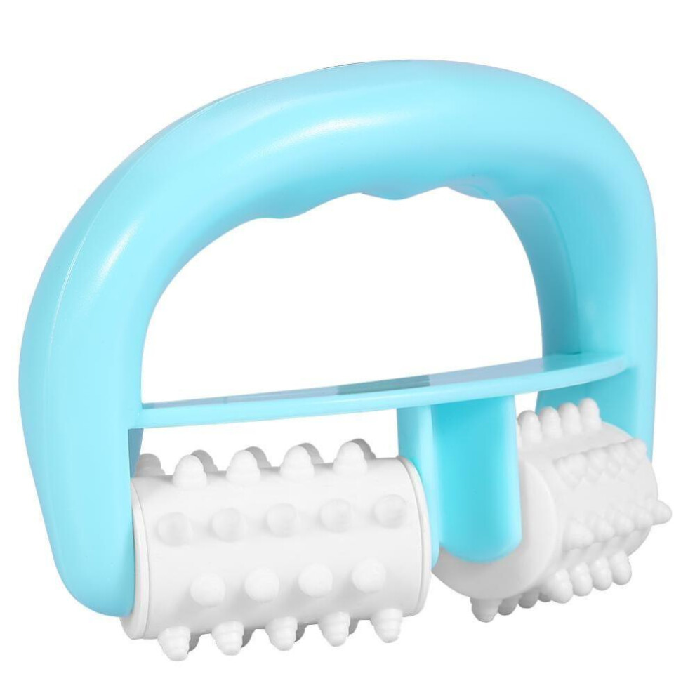 (as the picture) Roller Massager, Body Fascia Roller Sports Hand Muscle Roller Massage Tool Slimming Body Leg Cellulite Control Relief xxz
