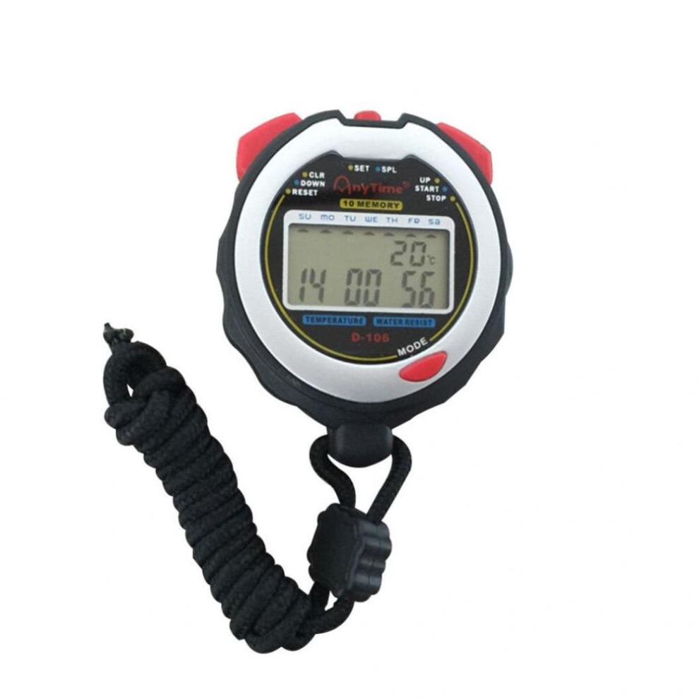 Portable Running Sport Stopwatch