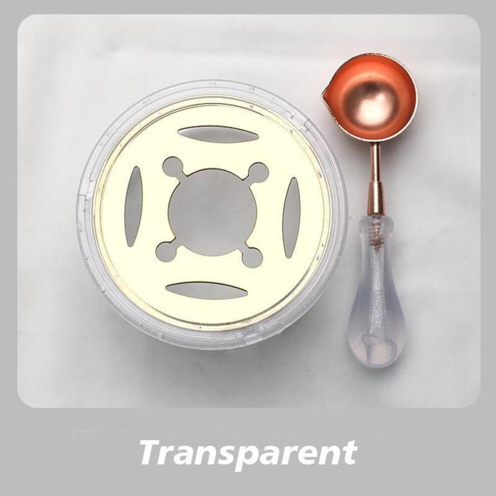 (White) 1 Set Wax Seal Stamp Set Lacquer Furnace Fire Paint Seal Supplies Wax Spoon Sealing Wax Melting Pot  DIY Craft Supplies