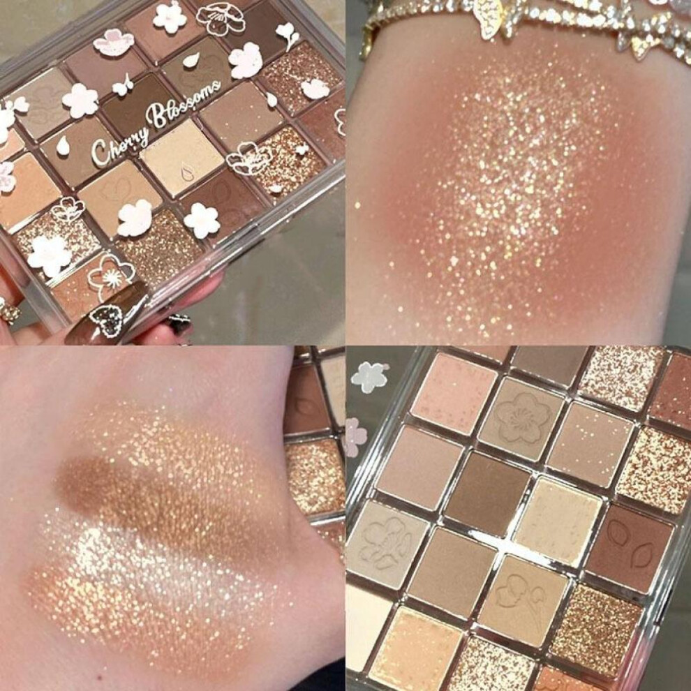 (02) 20 Colour Glitter Eyeshadow Palette