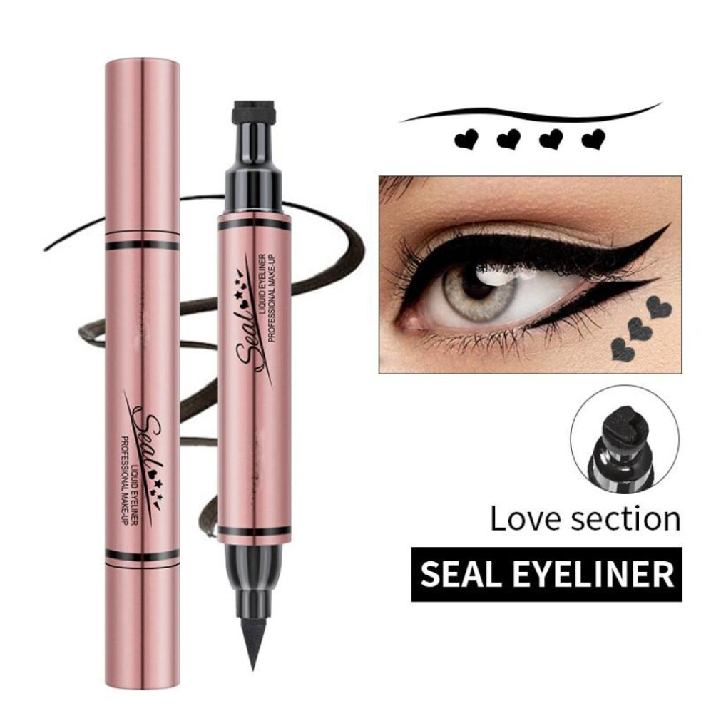 (2) Stamp Seal Pen Long Lasting Waterproof Eyeliner