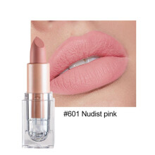 (601) Handaiyan 12 Colors Matte Waterproof Velvet Nude Lipstick Sexy Red Brown Pigments Makeup Long Lasting Profissional