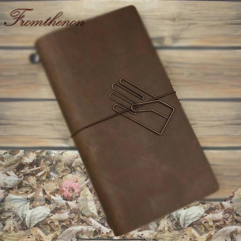 Stationery Beautiful Rose Gold Bronze Colored For Midori Travelers c07 Decorative Planner Paper Clip