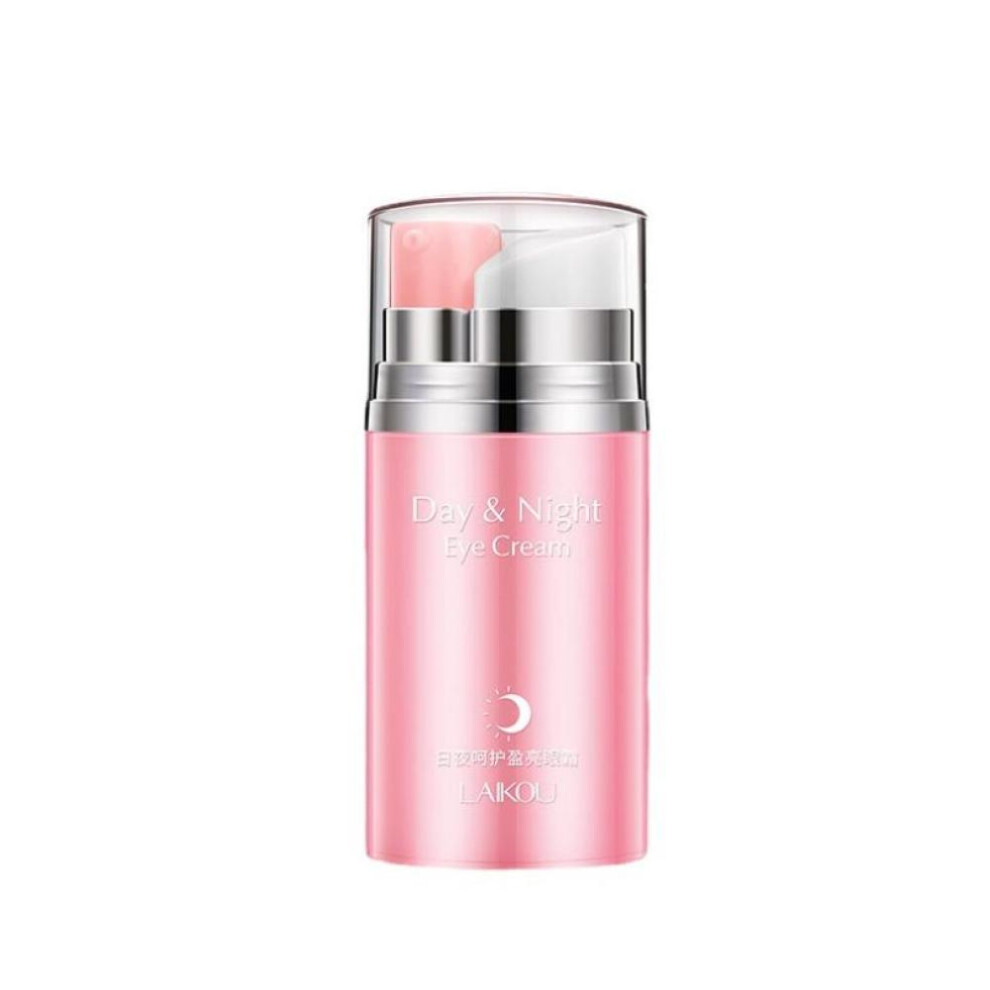 LAIKOU Day and Night Eye Cream Elastic Anti-Dark Circles Moisturizing Firming Day& Night Rose Eye Cream
