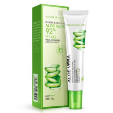BIOAQUA Crème Gel Hydratante Aloe Vera pour les Yeux Réduit les Cernes 20g