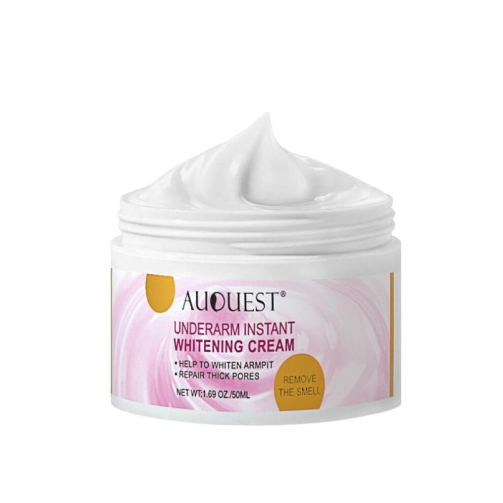 AUQUEST Body Whitening Cream Legs Brightening Armpit Whitening Remove Dark Spot Moisturizing Cream 50ML