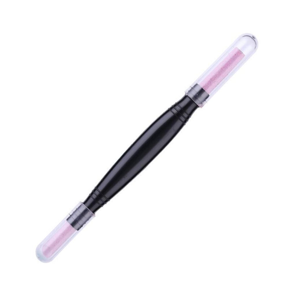 1Pc Pumice Stone Double-Headed Nail Grinding Pens Nail Buffer Dead Skin Removal Cuticle Tool Manicure Pedicure