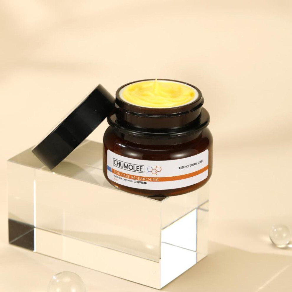 CHUMOLEE Peptide Idebenone Eye Cream Moisturizing Fade Wrinkle Remove Eye Bags Puffiness Dark Dircles