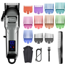 HATTEKER Electric Hair Clipper Professional Mens Hair Trimmer Baber USB Cordless Hair Machine