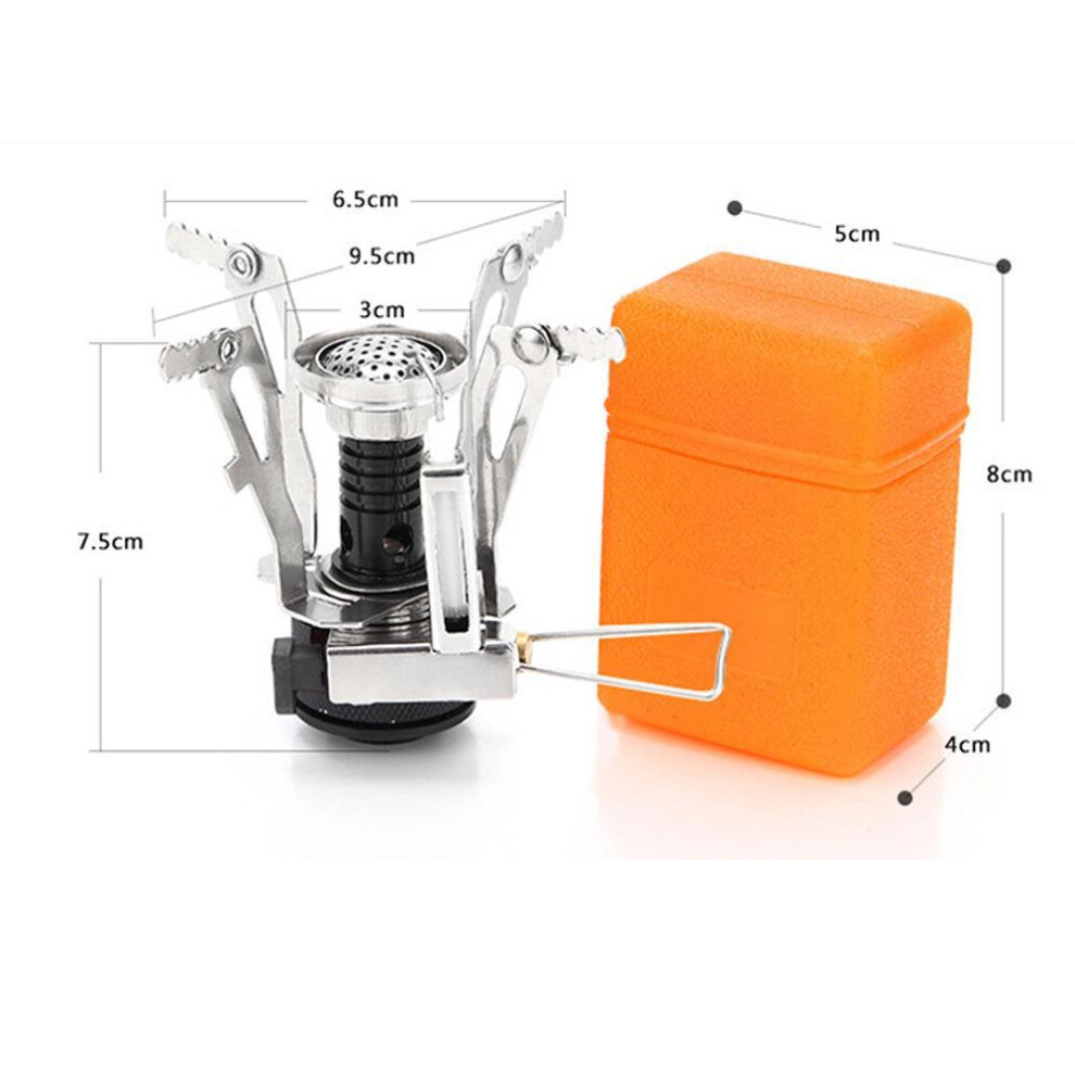 Mini Camping Stoves Folding Outdoor Gas Stove Portable Furnace Cooking Picnic Split Stoves Cooker