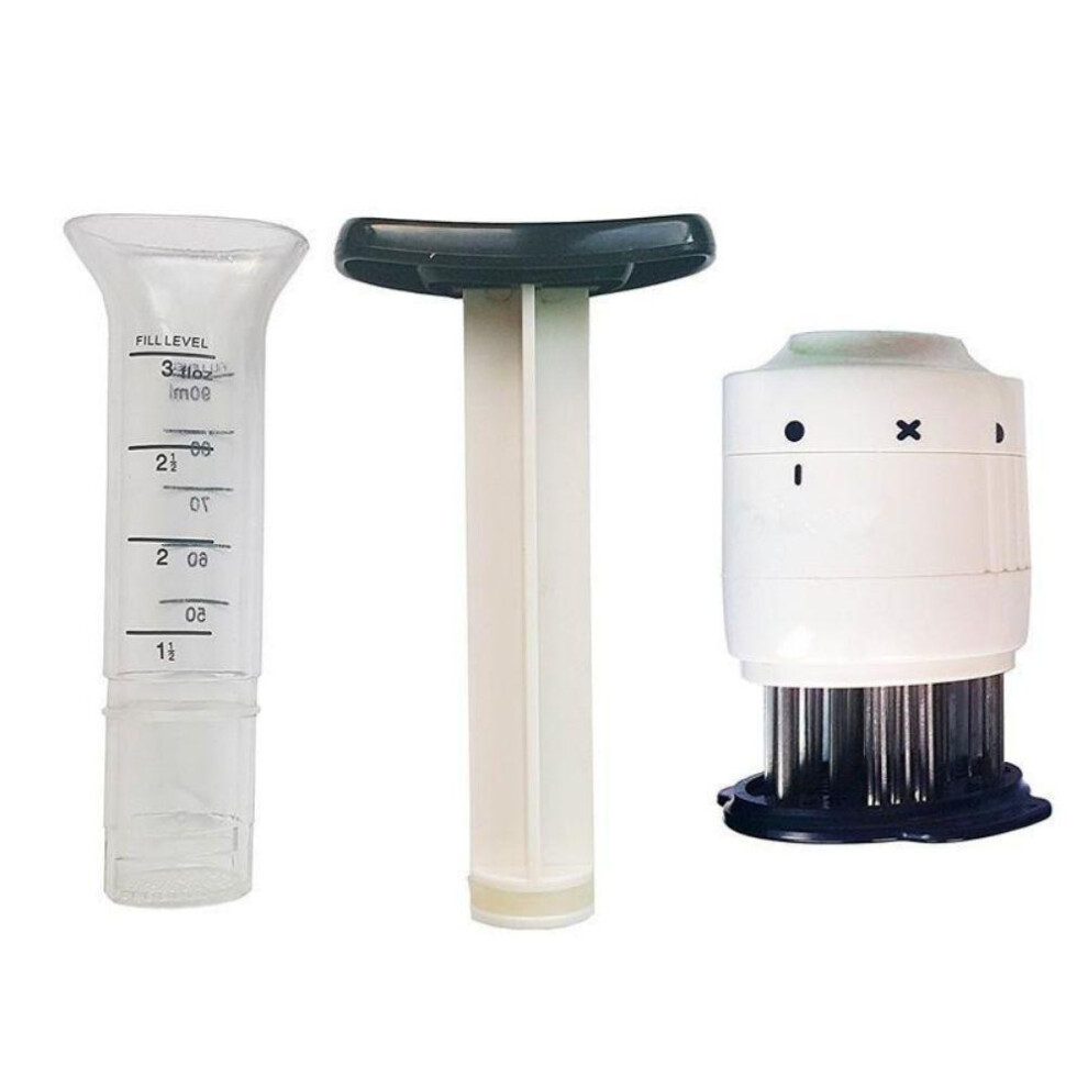 tainless Steel NeedlesBBQ Steak Turkey Chicken Beef Brisket Pork Meatballs Marinating Tenderizers Syringe Tools